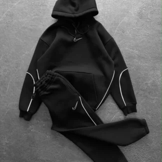 Oversized piped frame set · Black · Model 1130